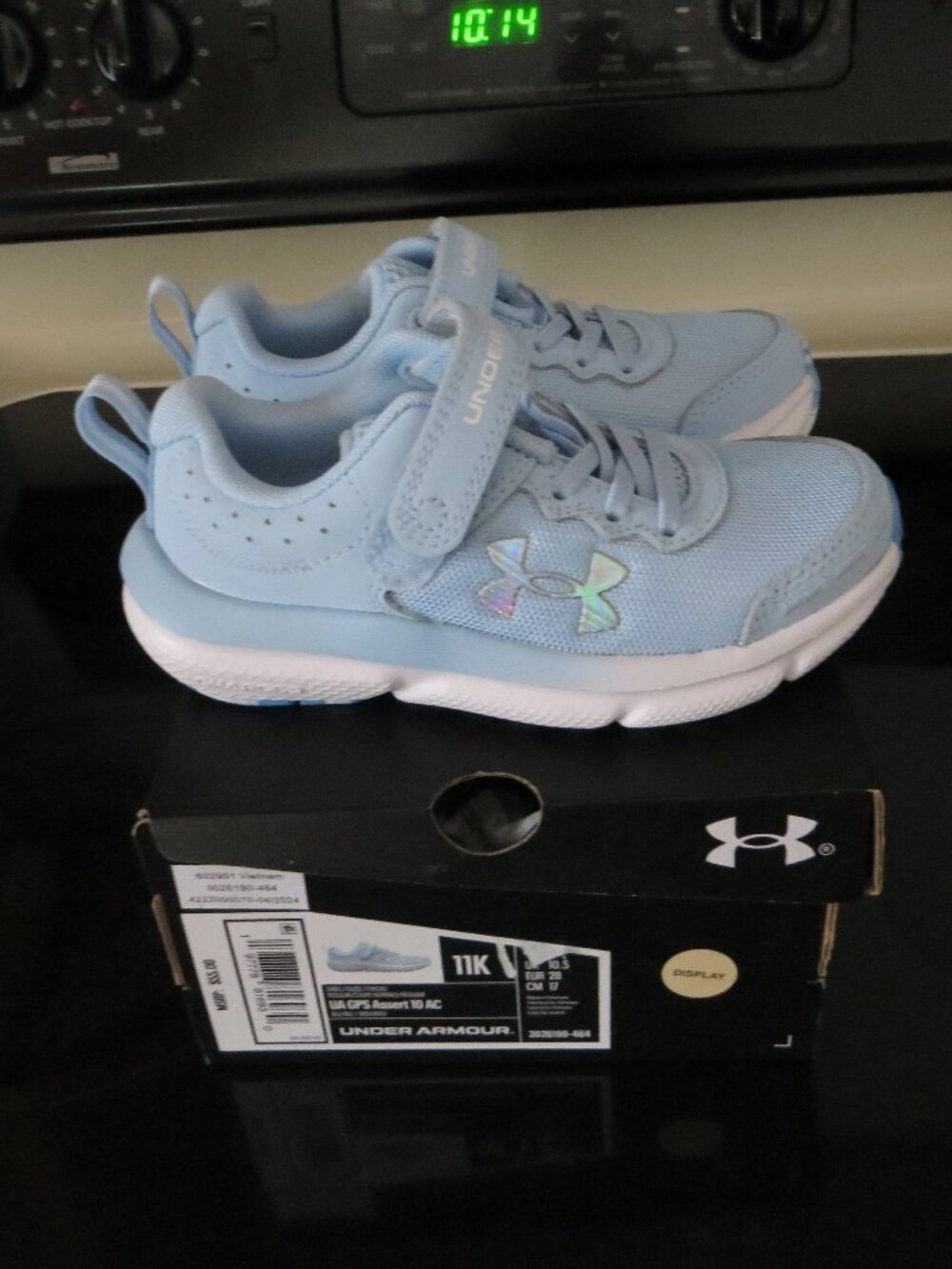 Girl's Under Armour GPS Assert 10 AC Sneakers - Picture 2 of 5